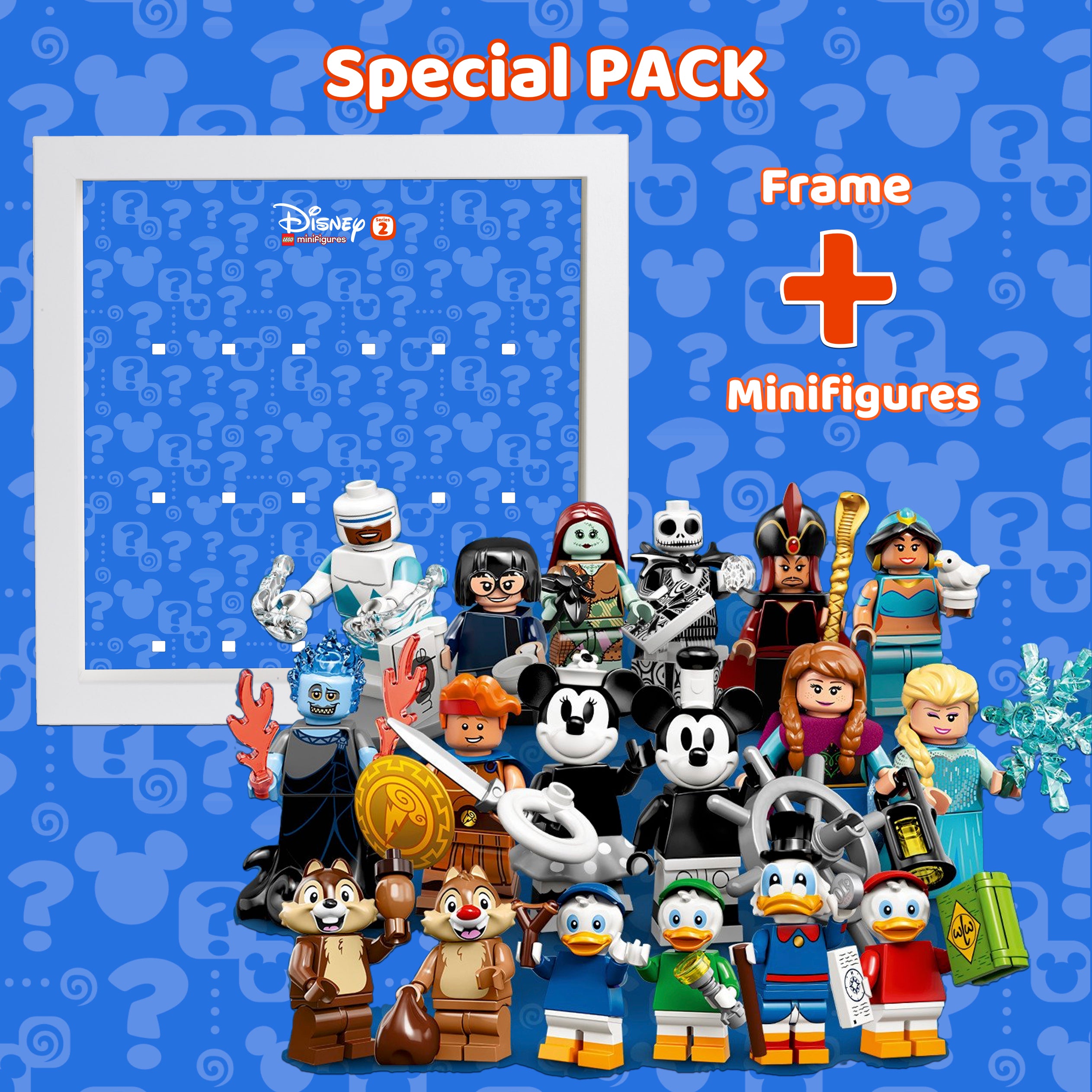 Frame Display for Disney Minifigures Series 2 71024 Display