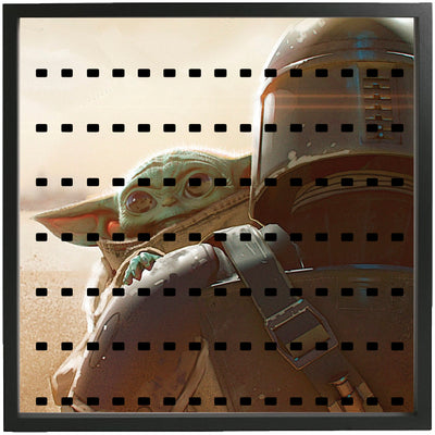 Large Frame for Lego® The Mandalorian Minifigures