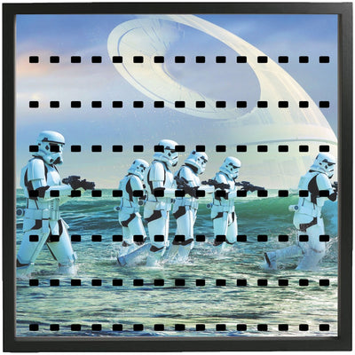 Stormtrooper Art Large Frame for Lego® Star Wars Minifigures