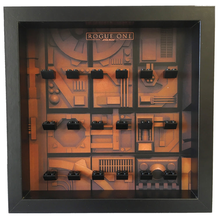 Lego Minifigures Display Frame Rogue One Frame 2 for Lego Star War...