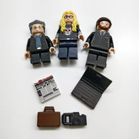 The X-Files The Lone Gunmen Lego Minifigures