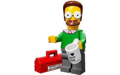 Ned Flanders – The Simpsons Series LEGO Minifigure – Display