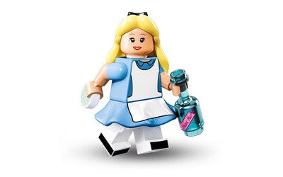Alice – Disney Series LEGO Minifigures – Display Frames for Lego