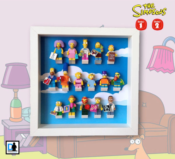 Special Pack of x2 Frames for Simpsons Minifigures (series 1-2 ...