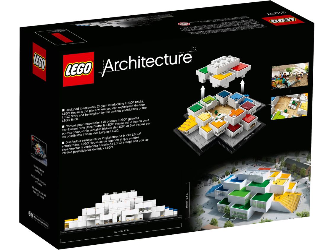 Lego 21037 Architecture Lego Exclusive – Display Frames for Minifigures